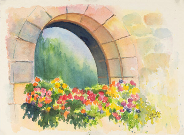 The Stone Arch in bloom