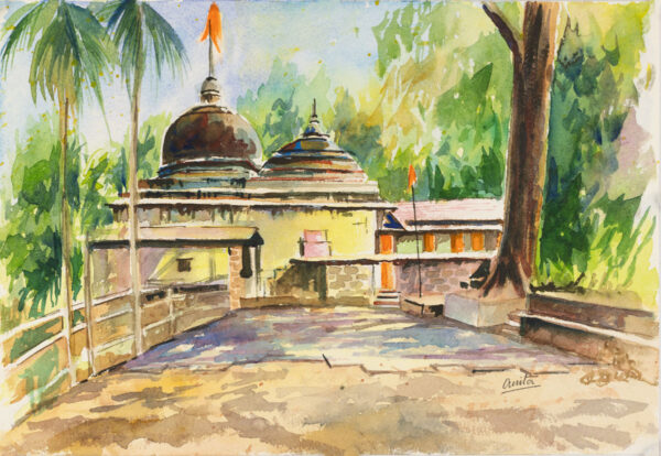 Temple amidst the forest